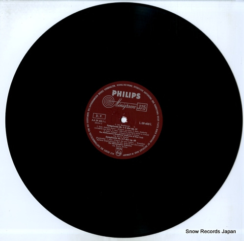 WALTER, BRUNO beethoven; symphonie no.1 / no.6 L09400L
