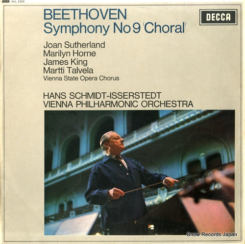 SCHMIDT-ISSERSTEDT, HANS beethoven; symphony no.9 