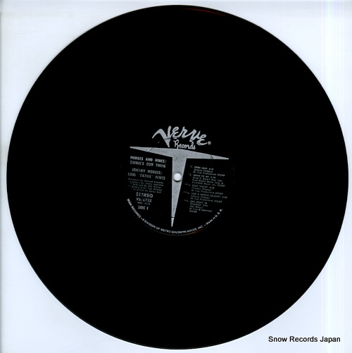 HODGES, JOHNNY hodges & hines / swing's our thing V6-8732