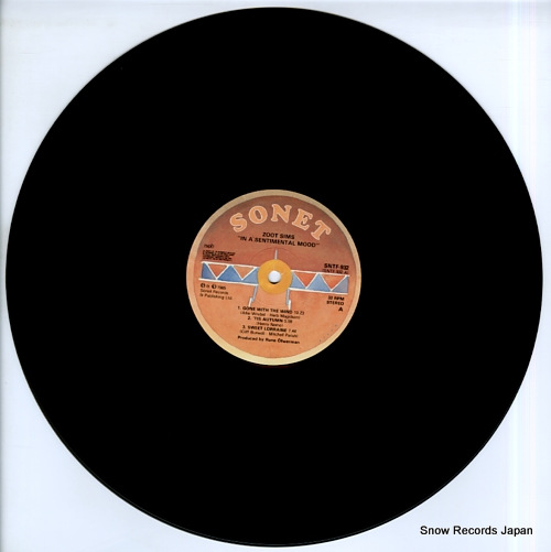 SIMS, ZOOT in a sentimental mood SNTF-932