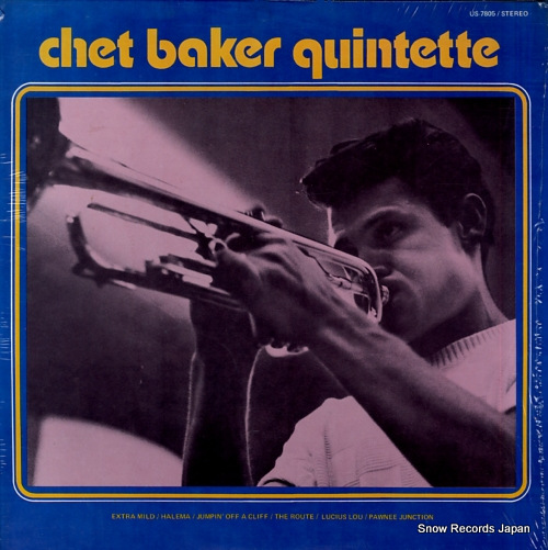 BAKER, CHET chet baker quintette US-7805