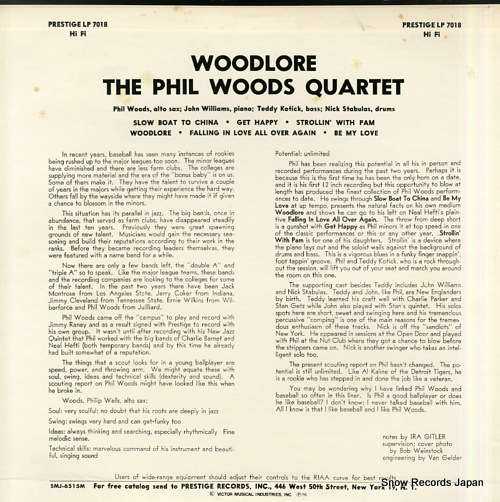 WOODS, PHIL woodlore SMJ-6515M