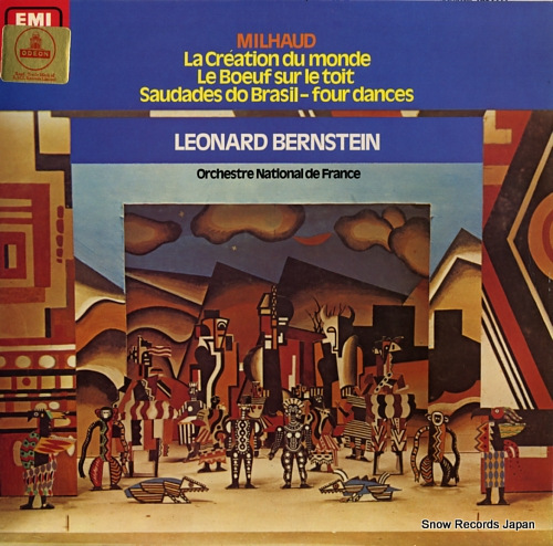 BERNSTEIN, LEONARD milhaud; la creation du monde ASD3444