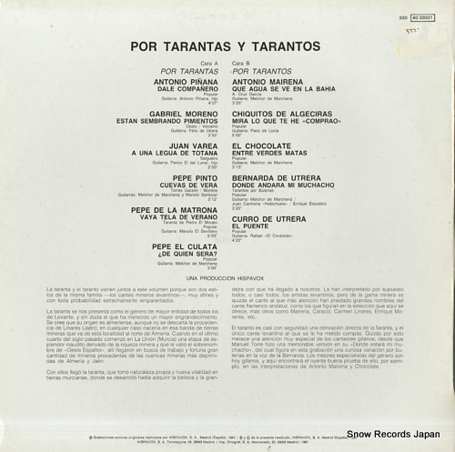 V/A por tarantos 5304032001