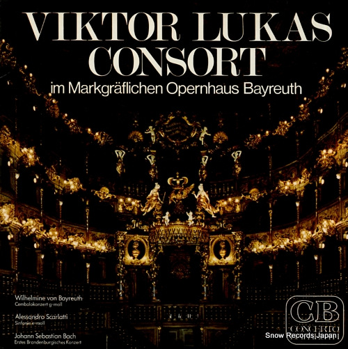 VIKTOR LUKAS CONSORT im markgraflichen opernhaus bayreuth CB12003
