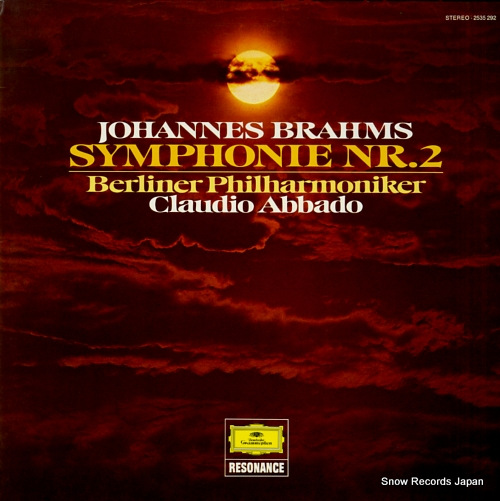 ABBADO, CLAUDIO brahms; symphonie nr.2 2535292