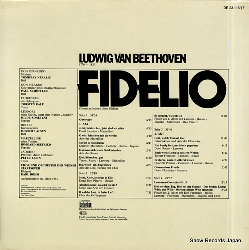 롦١ beethoven; fidelio DE23.116