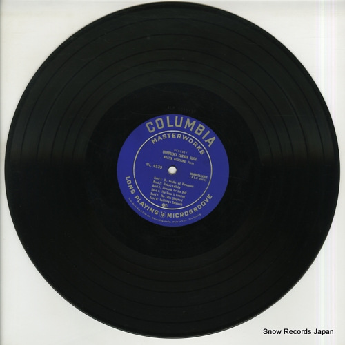GIESEKING, WALTER debussy; children's corner suite / suite bergamasque ML4539