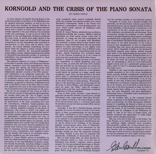 KUBALEK, ANTONIN korngold; piano sonata no.2/fairy pictures op.3 GS1055