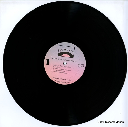 KUBALEK, ANTONIN korngold; piano sonata no.2/fairy pictures op.3 GS1055