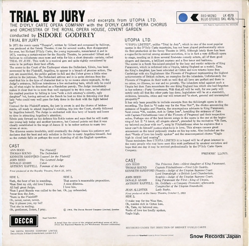 ɥ꡼ȡڥ顦ѥˡ trial by jury SKL4579