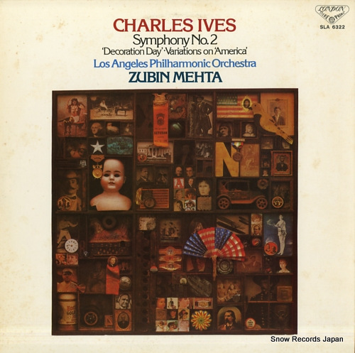 MEHTA, ZUBIN ives; synphony no.2 SLA6322