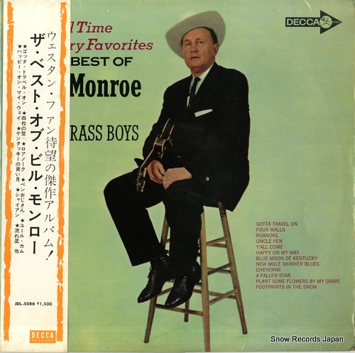 MONROE, BILL the best od bill monroe JDL5086