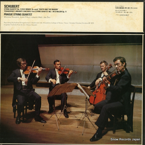 PRAGER STREICHQUARTETT schubert; death and the maiden OX-7009-ND