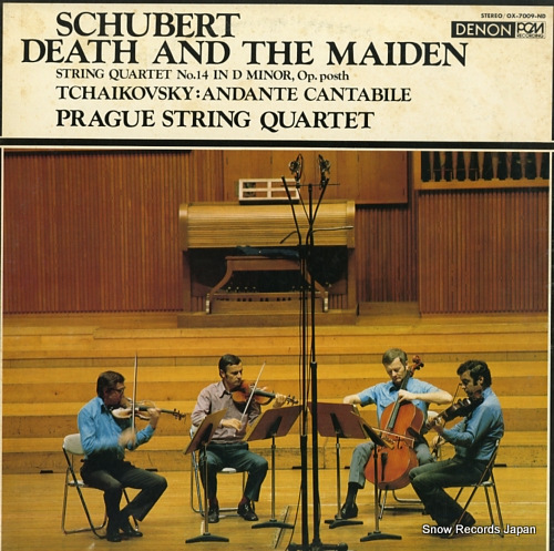 PRAGER STREICHQUARTETT schubert; death and the maiden OX-7009-ND