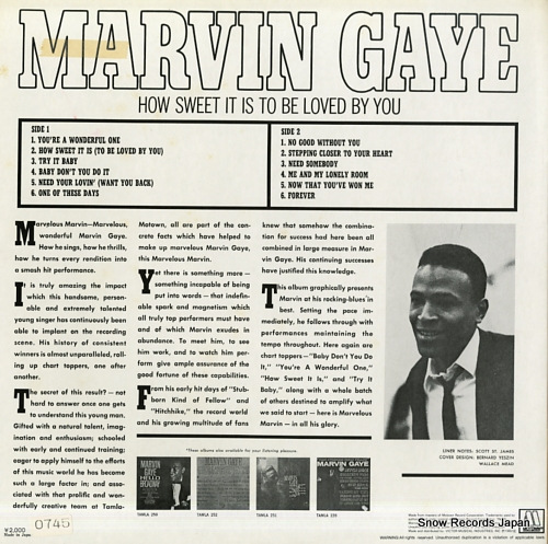 GAYE, MARVIN how sweet it is to be loved by you VIP-4158