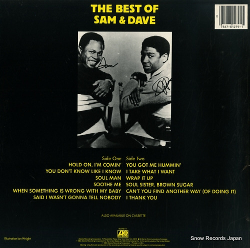 SAM & DAVE the best of sam & dave 81279-1-Y