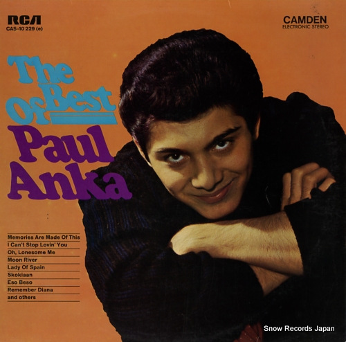 ANKA, PAUL the best of paul anka CAS10229(E)