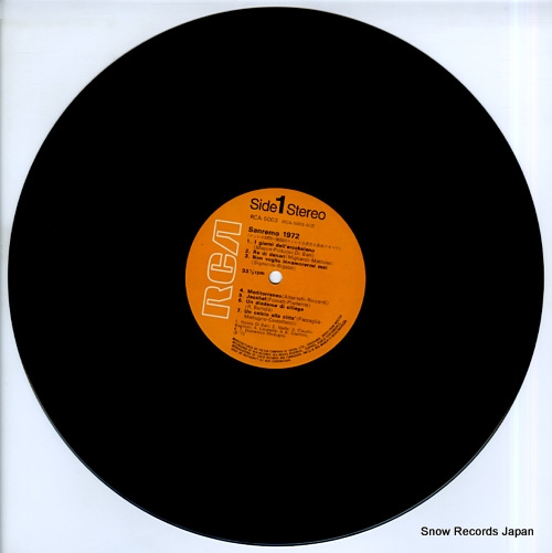V/A sanremo 1972 RCA-5003
