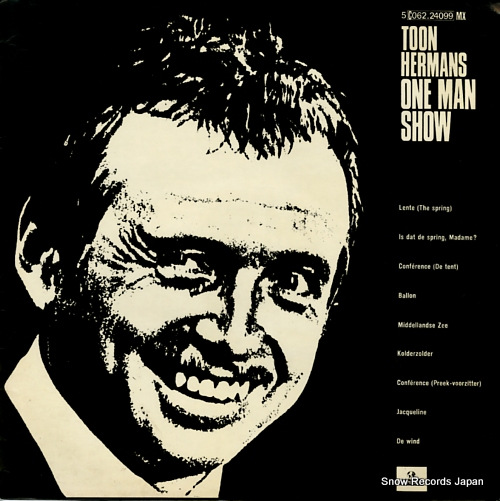 HERMANS, TOON one man show 5C062.24099MX - front cover