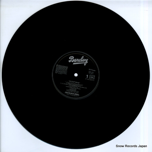 BREL, JACQUES le plat pays 1 200321