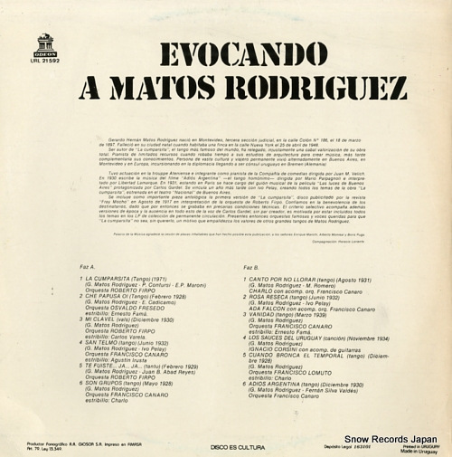 V/A evocando a matos rodriguez URL21592