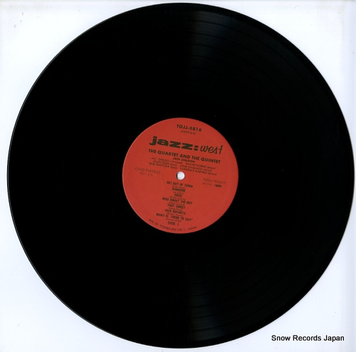 SHELDON, JACK the quartet & the quintet TOJJ-5816