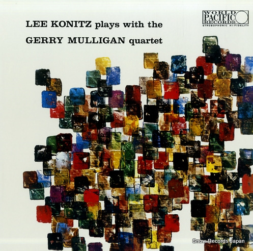 KONITZ, LEE lee konitz plays with the gerry mulligan quartet PJ-0406