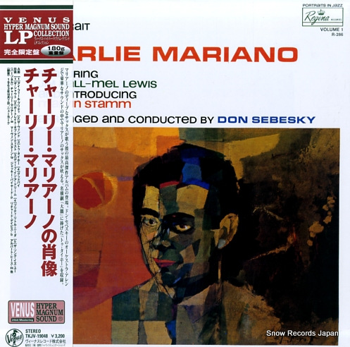 MARIANO, CHARLIE a jazz portrait of charlie mariano TKJV-19048