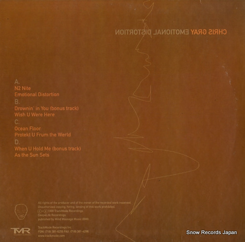 GRAY, CHRIS emotional distortion TM-014