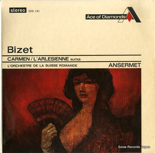 ANSERMET, ERNEST bizet; carmen/l'arlesienne SDD141