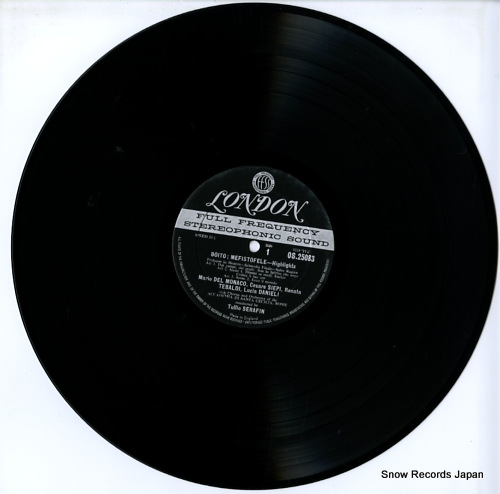 SERAFIN, TULLIO boito; mefistofele highlights OS25083