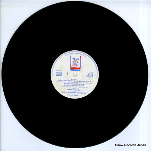 TUCKWELL, BARRY mozart; horn concertos 1-4 JB70