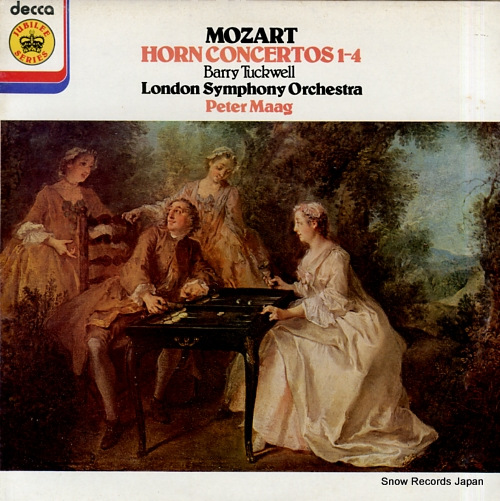 TUCKWELL, BARRY mozart; horn concertos 1-4 JB70