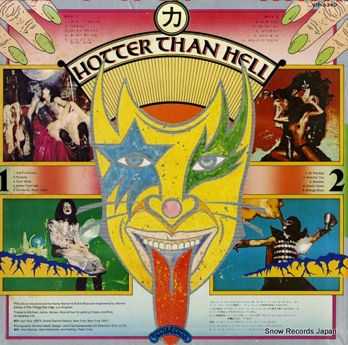 KISS hotter than hell VIP-6340