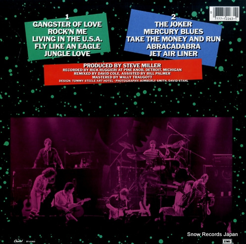 MILLER, STEVE, BAND live! ST12263