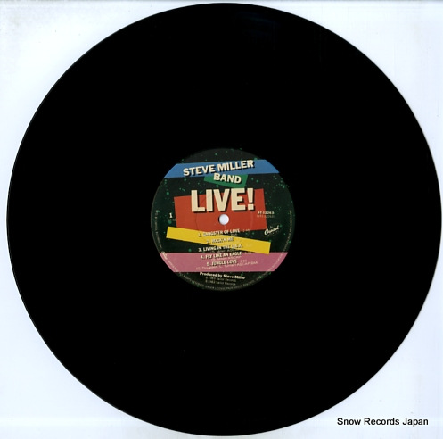 MILLER, STEVE, BAND live! ST12263