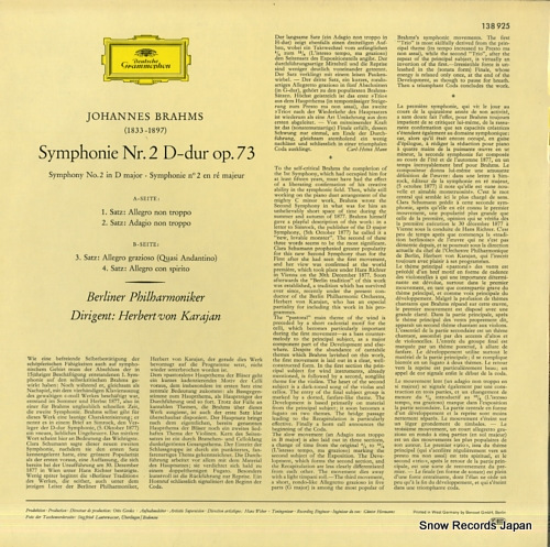 إ٥ȡե󡦥 brahms; symphonie nr.2 138925
