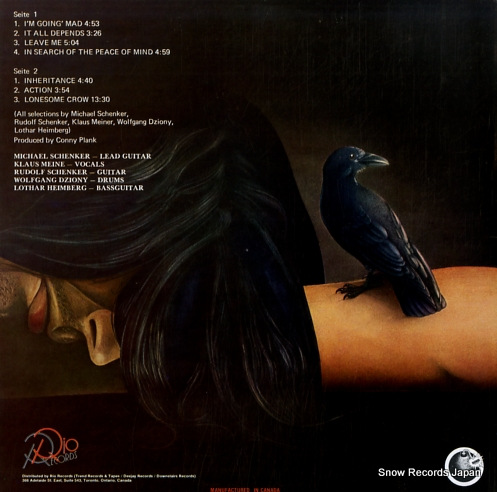 SCORPIONS lonesome crow BOMB101