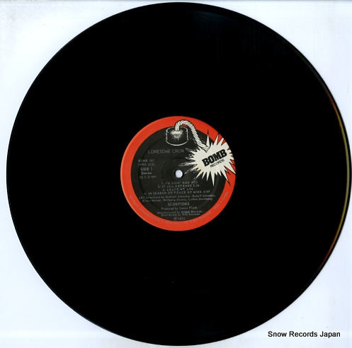 SCORPIONS lonesome crow BOMB101