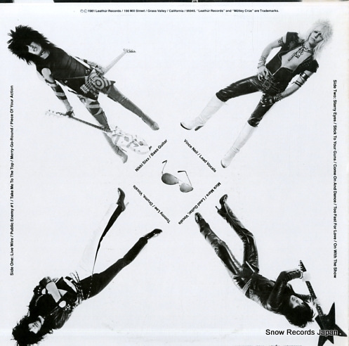 MOTLEY CRUE too fast for love LR123