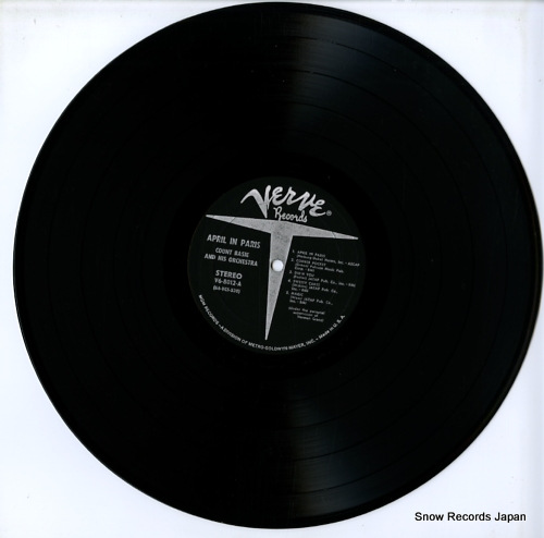 BASIE, COUNT april in paris MGV-8012 / V6-8012