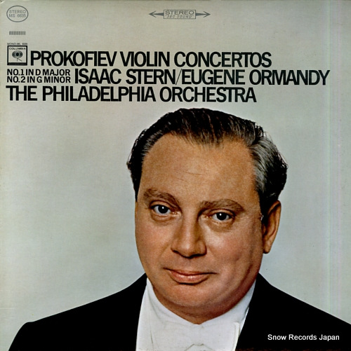 STERN, ISAAC prokofiev; violin concertos no.1 & no.2 MS6635