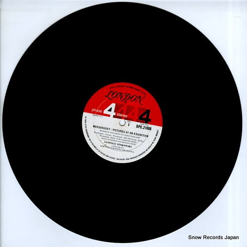 STOKOWSKI, LEOPOLD mussorgsky; picture at an exhibition SPC21006