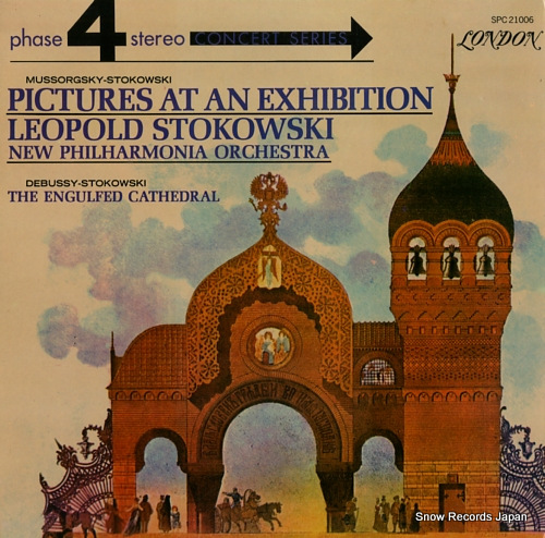 STOKOWSKI, LEOPOLD mussorgsky; picture at an exhibition SPC21006