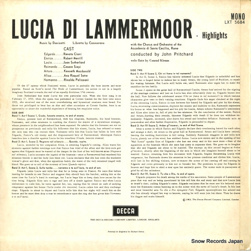 󡦥ץå㡼 lucia di lammermoor highlights LXT5684