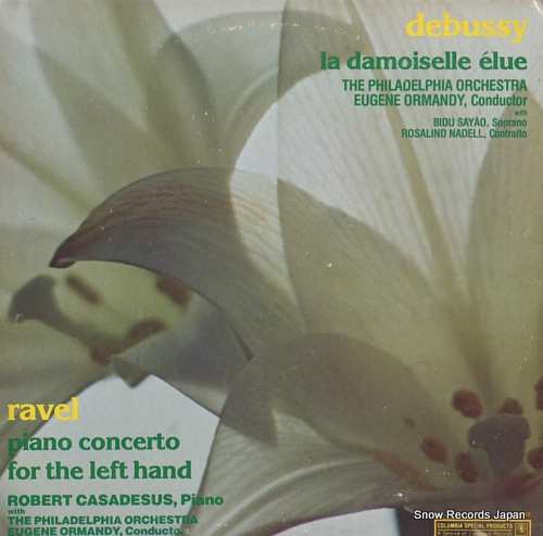 ORMANDY, EUGENE debussy; la damoiselle elue P14187