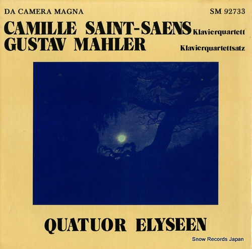 QUATUOR ELYSEEN saint-saens; klavierquartett SM92733