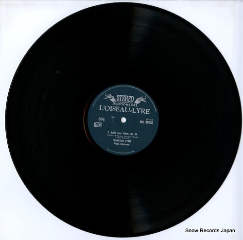 ե󥽥ץƥ roussel; suite pour piano op.14/op.16/op.49 SOL60052