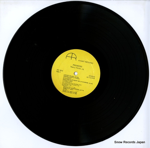 FIERRO, NANCY premiere AV-1012